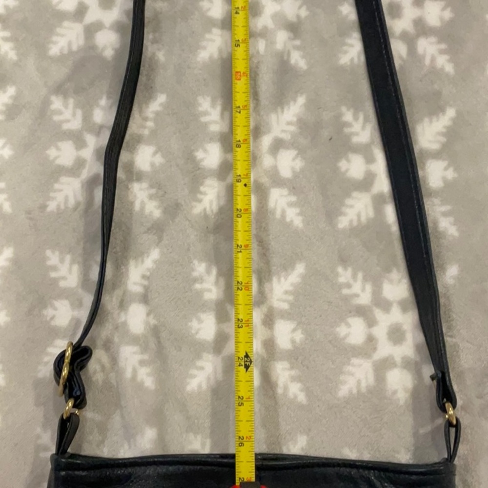 Blue Victoria Leather Co. crossbody/shoulder bag, made in USA - Picture 10 of 10
